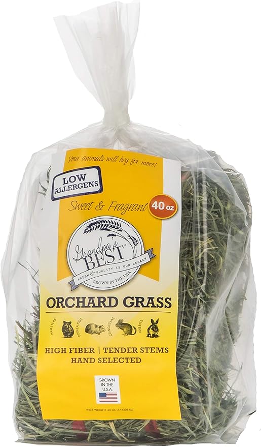 Grandpa's Best Orchard Grass Bale, 40 oz