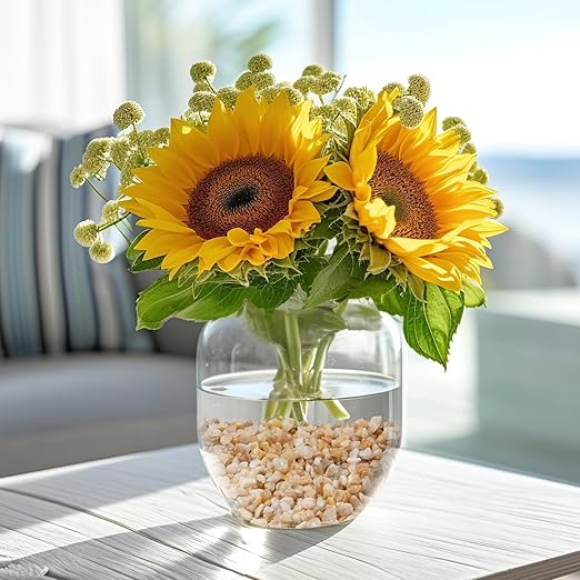 5 lbs Coarse Sand for Plants, 1/5 Inch Horticultural Sand for Vases, Aquariums, Terrarium, Fish Tank, Drainage Rocks for Potted Plants, Bamboo, Succulent, Crafts, Cactus