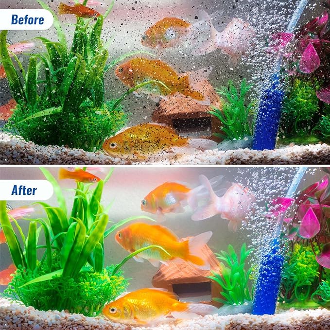 9 Pack Assembled Aquarium Filter Cartridge for Marineland Rite-Size A, Fish Tank Filters Cartridges Fit for Aqua-Tech EZ-Change #1, 5-15 Power Filter and for Marineland Penguin Power Filters 75 & 100