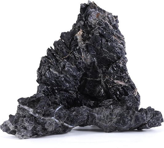 10-12 Inches Natural Seiryu Stone 3 PCS Extra Large Aquarium Rocks for Aquascaping, Aquarium Landscaping, Terrariums, Fish Tank Decoration, Vivariums, Paludarium, Amphibian Enclosures