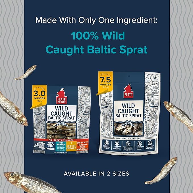 Plato Baltic Sprat 3oz