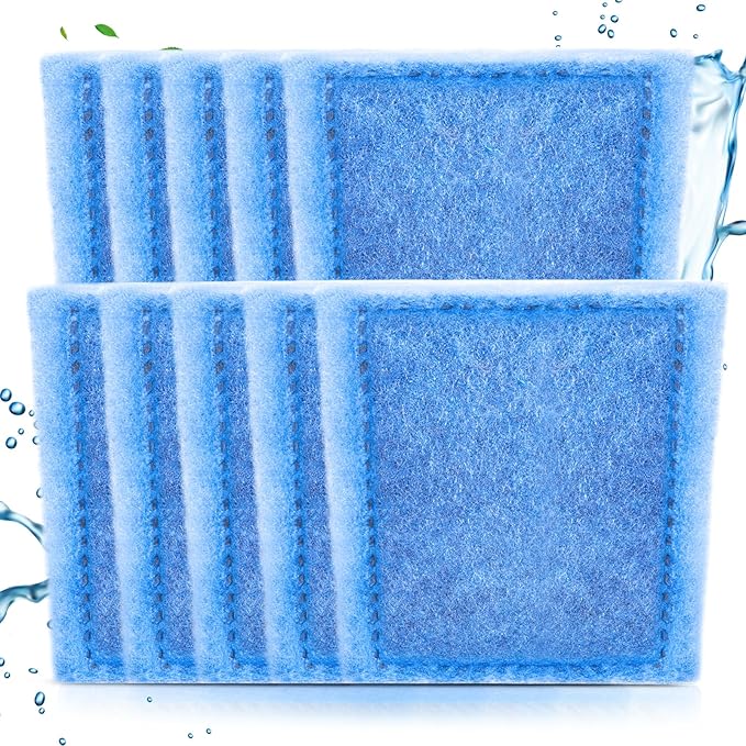 10 Pack Rite-Size C Filter Cartridges Compatible with MarineLand Penguin PRO Power Filters 275/375 & Original Penguin Power Filters 200/350 - Rite-Size C Replacement Filter Cartridges
