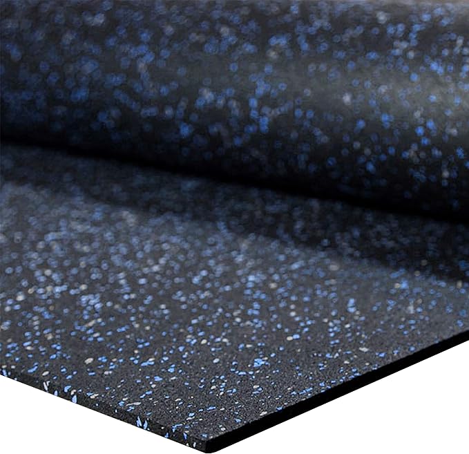 Flooring Inc's 1/4" Thick Tough Rubber Flooring Roll | Flexible Recycled Rubber Floor Mats for Home Gym | Heavy Duty Rubber Mat for Home Gyms, Sheds, Horse Stall Mat or Trailer
