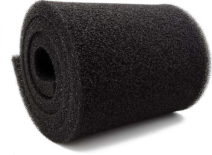 ALEGI Aquarium Filter Media Foam Material Cut to Fit, 36" x 12" x 1" / 72" x 12" x 1" Bio Pre Filter Sponge Pad Sheet for Fish Tank (12" x 72" x1"-20ppi)