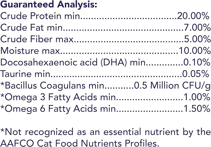 Get Naked Digestive Health Crunchy Cat Treats 2.5oz - Chicken Flavor, Grain-Free Cat Probiotics for Indoor Cats, Supports Healthy Digestion, Dental Health & Immunity, Made in The USA