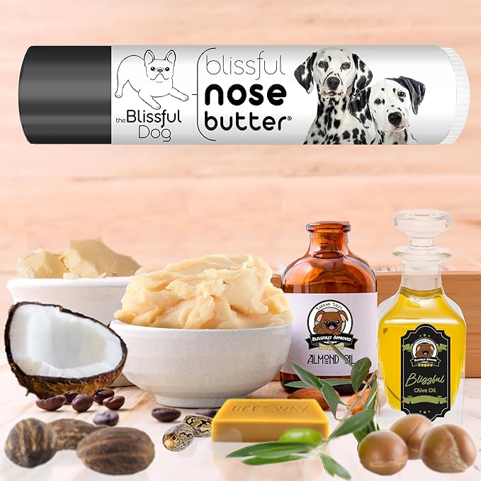 The Blissful Dog Dalmatian Unscented Nose Butter, 0.15-Ounce