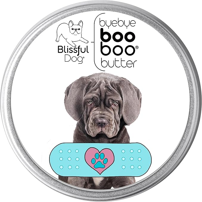 The Blissful Dog 1 oz TIN Neapolitan Mastiff Booboo Butter