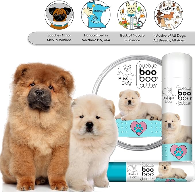 The Blissful Dog .50 oz Tube Chow Booboo Butter