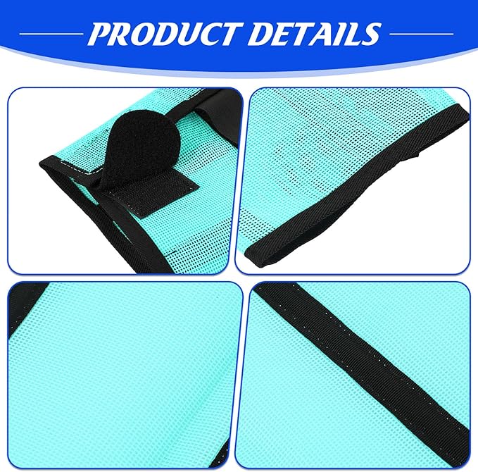 8 Pcs Mesh Fly Boots for Horse Breathable Mesh Horse Boots Protective Horse Leg Wraps Horse Leggings for Preventing Flies and Mosquitoes Bites (Light Pink, Dark Pink)