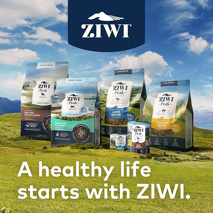 ZIWI Peak Wet Cat Food Variety Pack - Venison, Beef, and Lamb, 6 Pack (3oz Each)