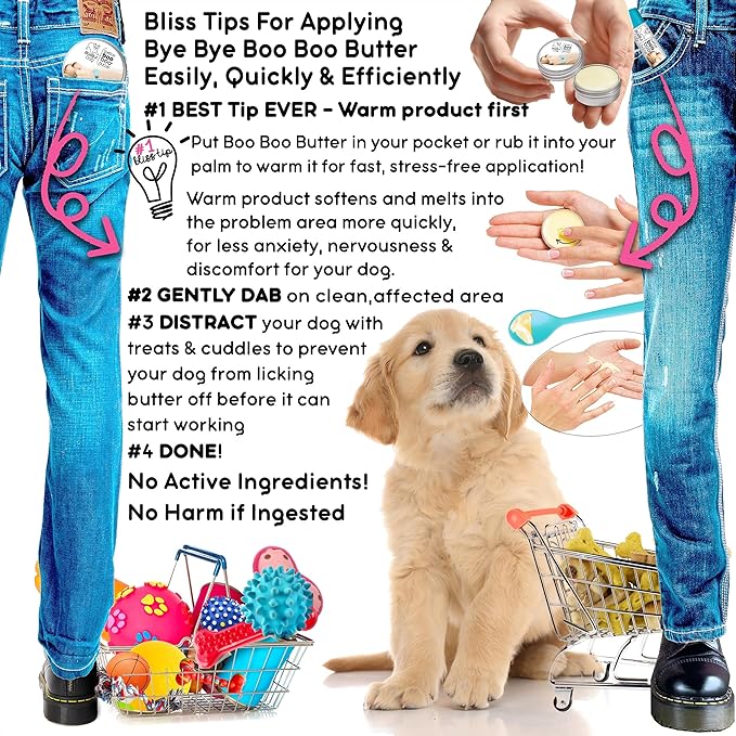 The Blissful Dog .15 oz Tube Bloodhound Booboo Butter