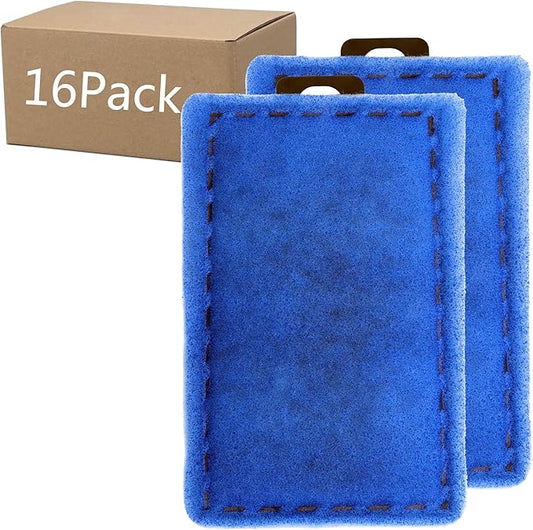 16 Pack Aquarium Filter Cartridge Rite-Size E Replacement Filter Cartridges Compatible with PRO Power Filter 280/400