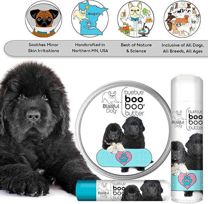 The Blissful Dog 8 oz TIN Newfoundland Booboo Butter