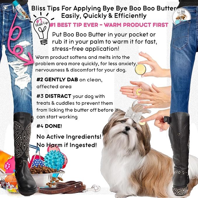 The Blissful Dog .15 oz Tube Shih Tzu Booboo Butter