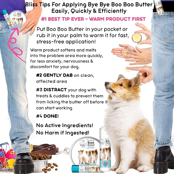 The Blissful Dog 1 oz TIN Shetland Sheepdog Booboo Butter